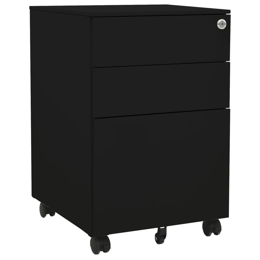 Mobile File Cabinet 39X45X60 Cm Steel