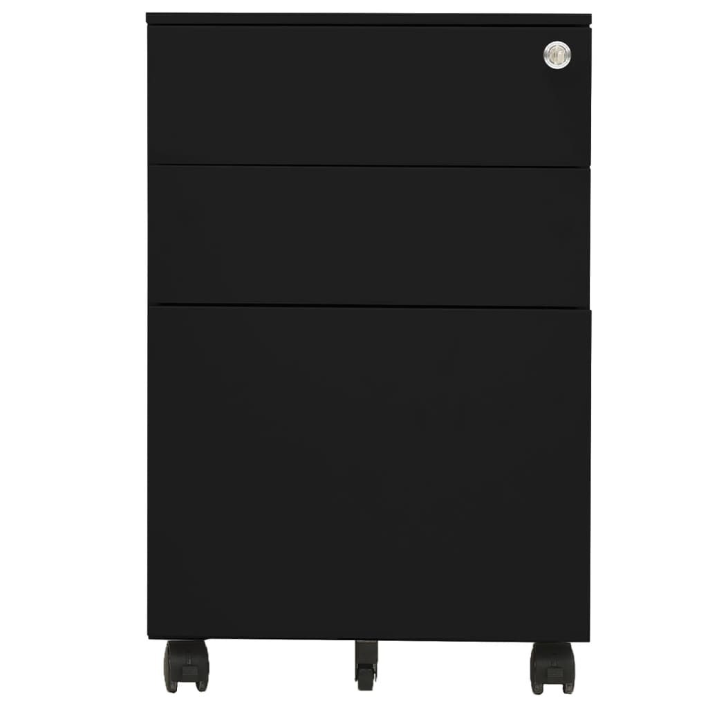 Mobile File Cabinet 39X45X60 Cm Steel