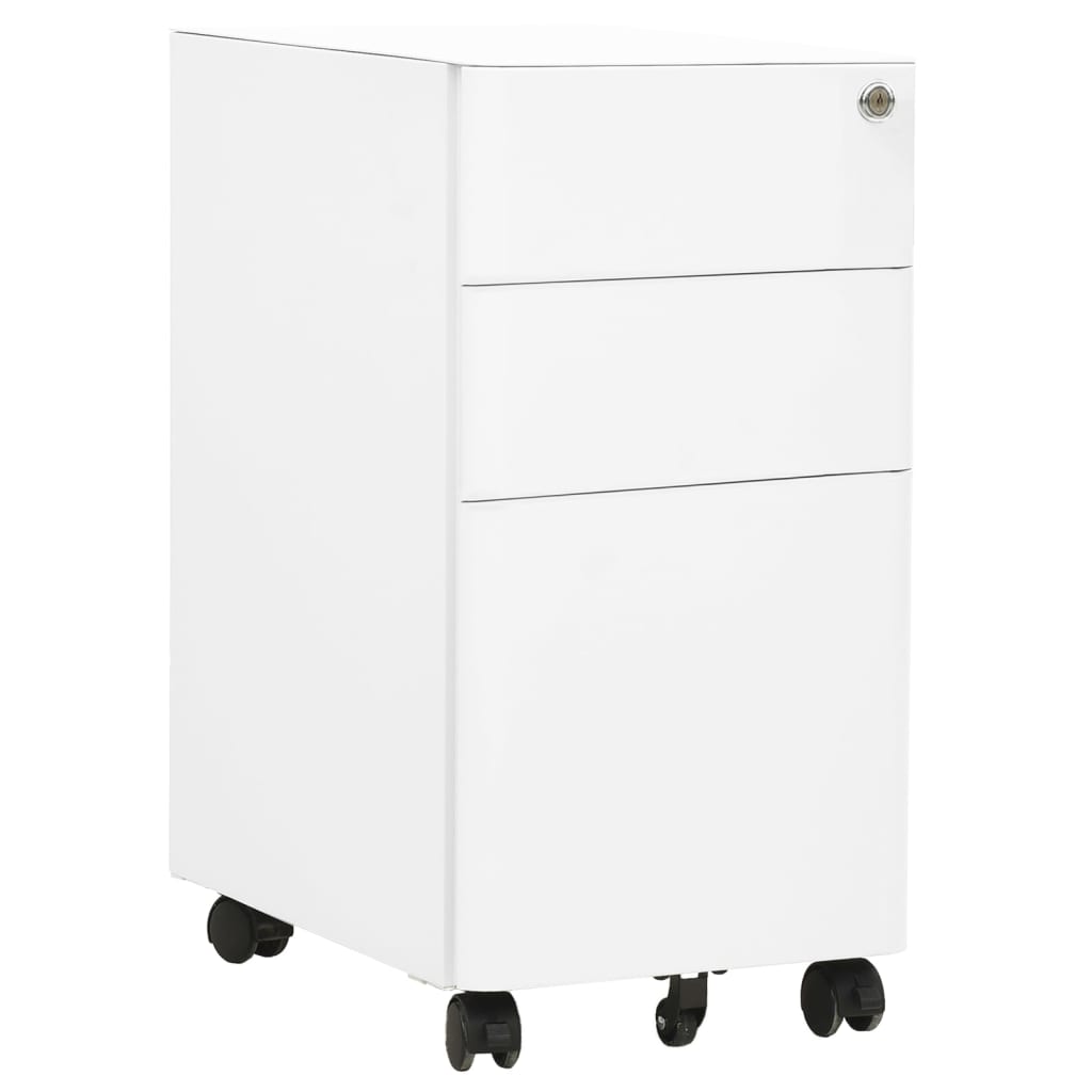 Mobile File Cabinet 30X45X59 Cm Steel