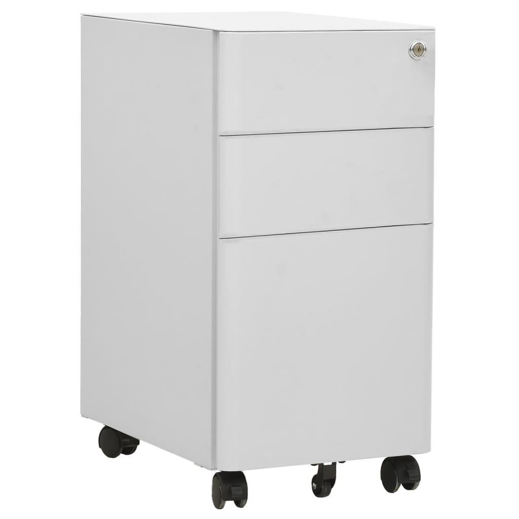 Mobile File Cabinet 30X45X59 Cm Steel