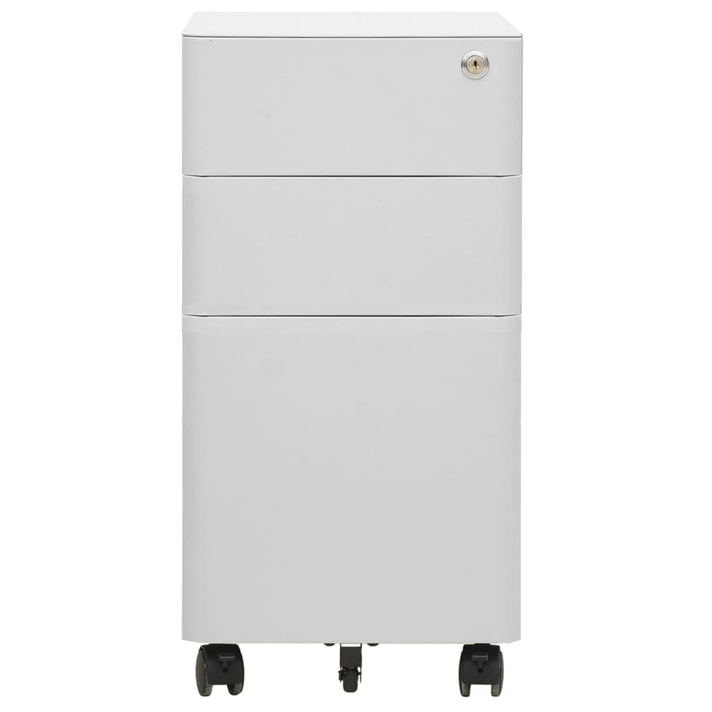 Mobile File Cabinet 30X45X59 Cm Steel