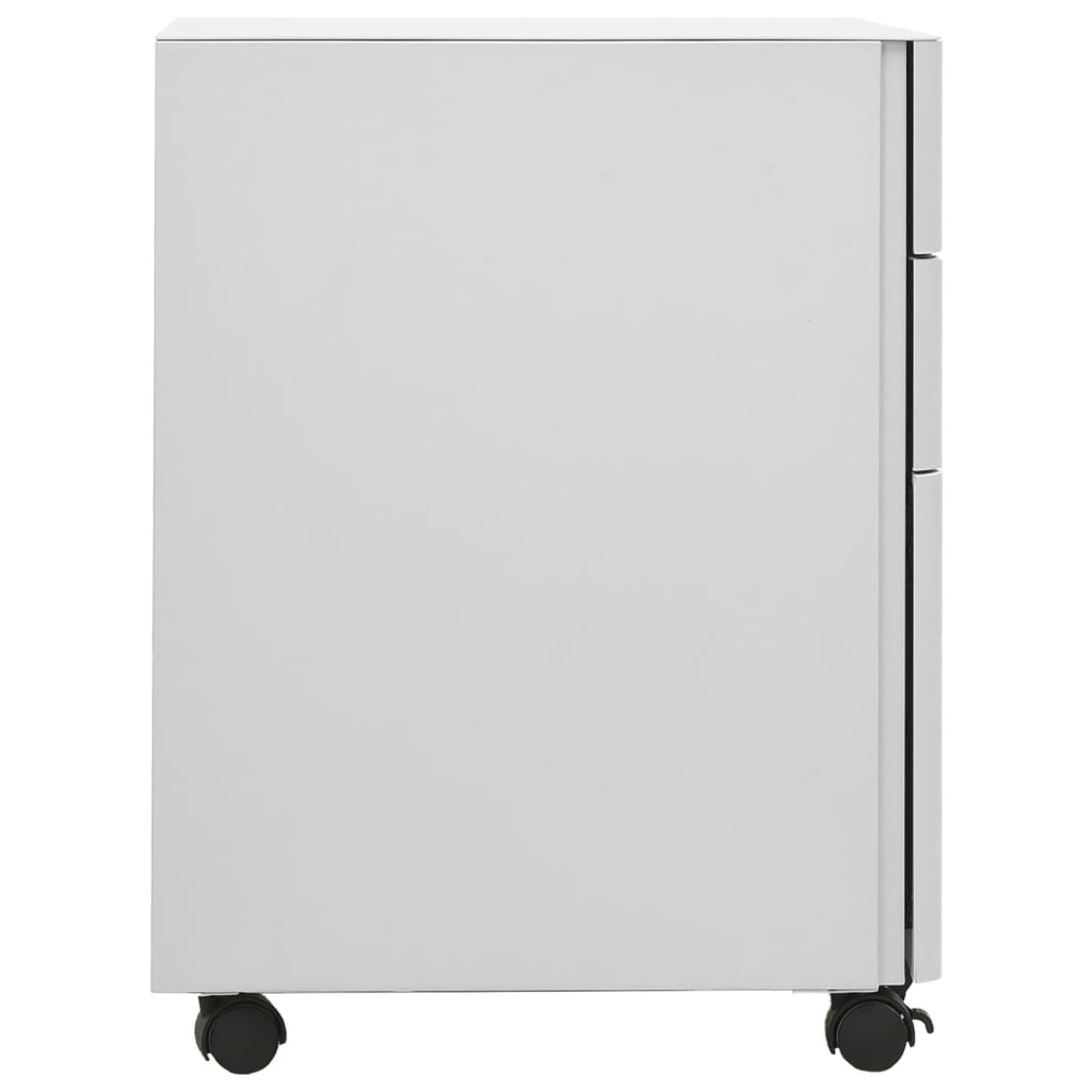 Mobile File Cabinet 30X45X59 Cm Steel