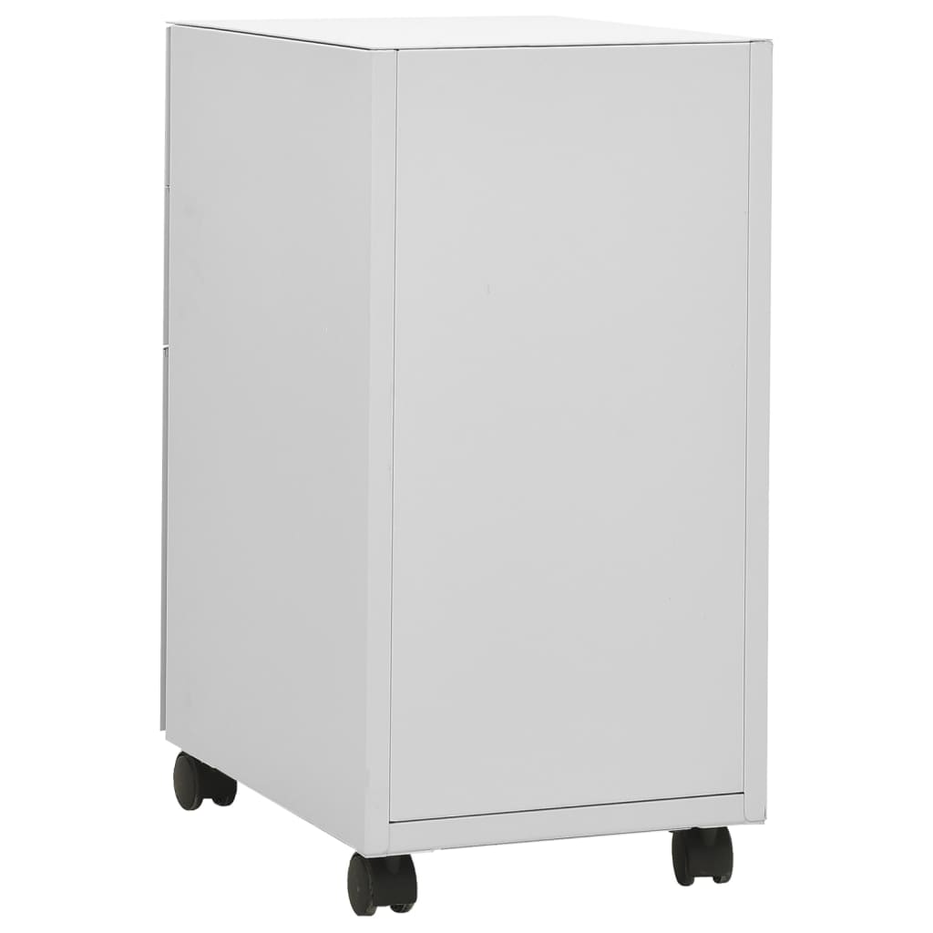 Mobile File Cabinet 30X45X59 Cm Steel