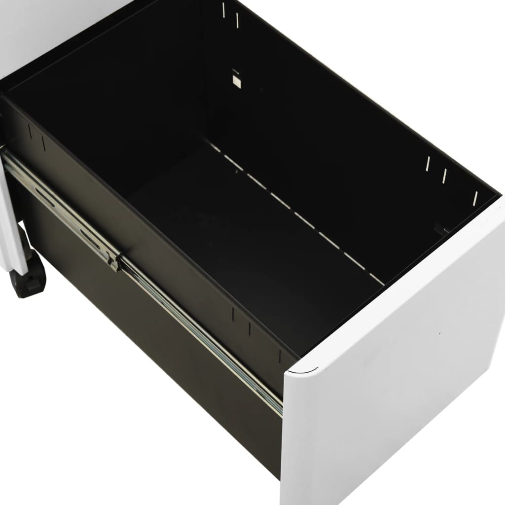Mobile File Cabinet 30X45X59 Cm Steel