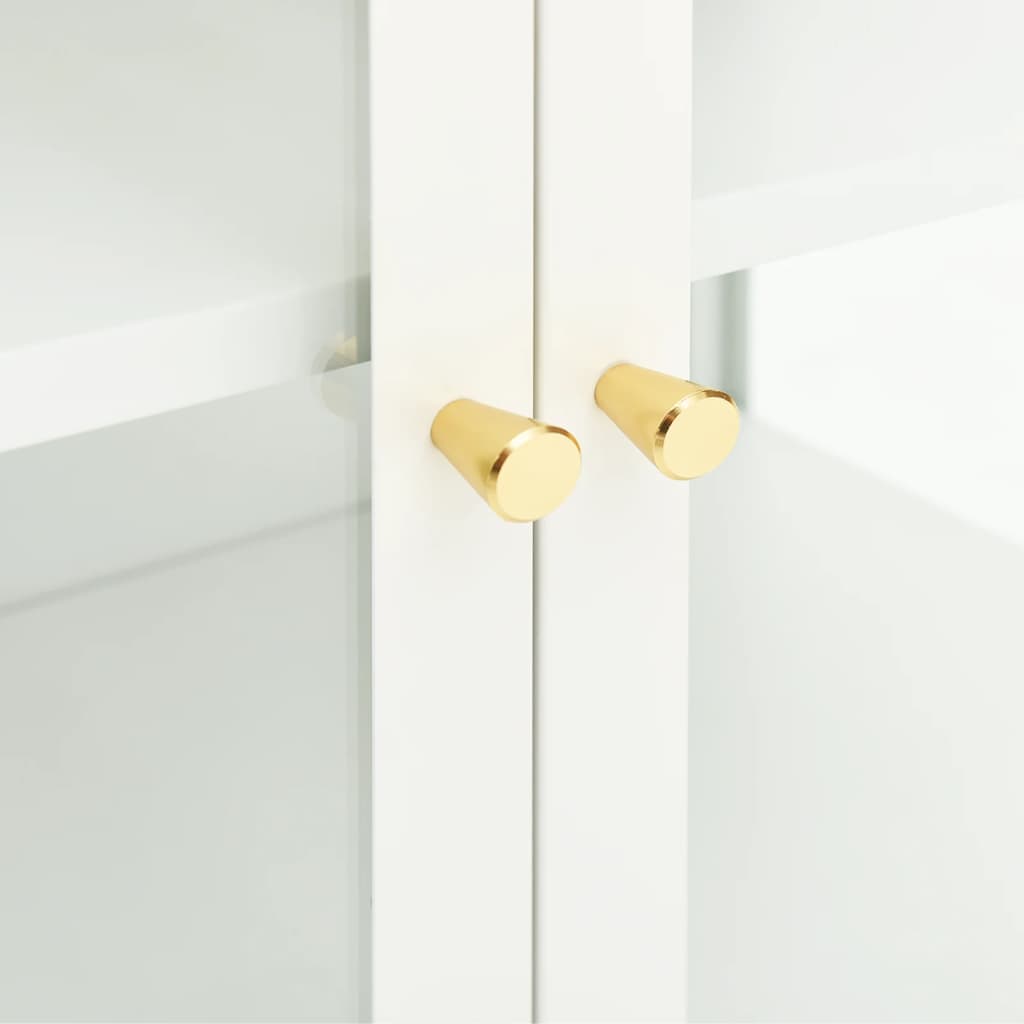 Sideboard 70X35X70 Cm Steel And Glass