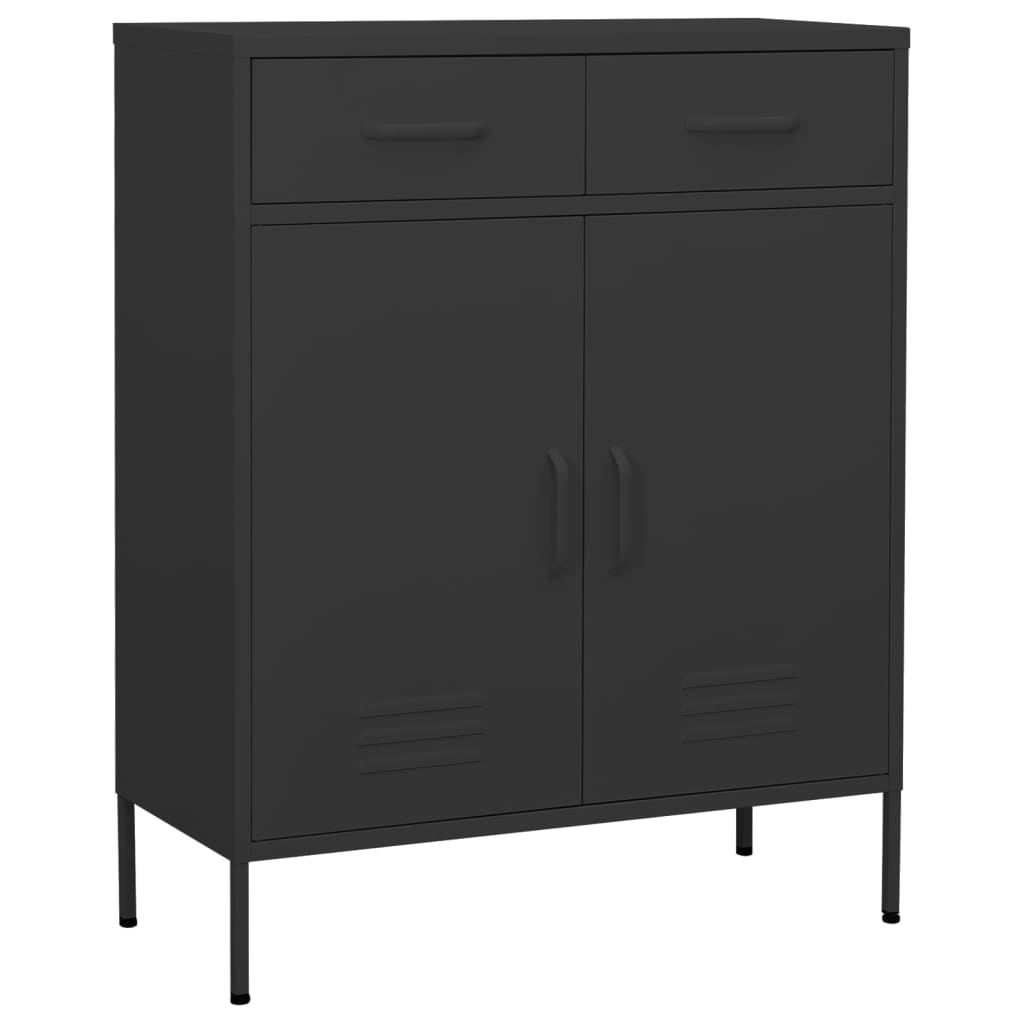 Storage Cabinet 80X35X101.5 Cm Steel