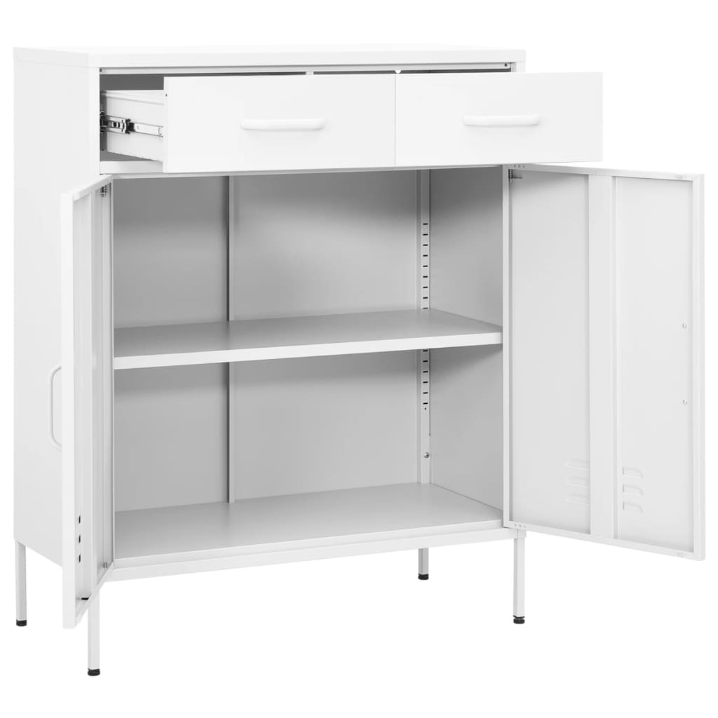 Storage Cabinet 80X35X101.5 Cm Steel