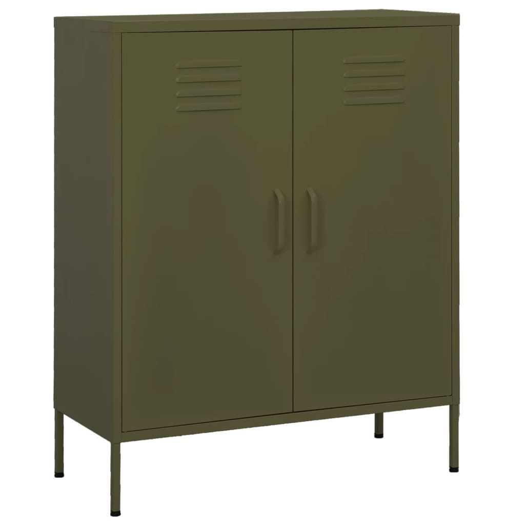 Storage Cabinet 80X35X101.5 Cm Steel