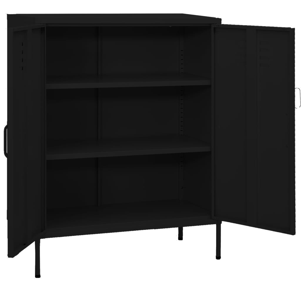 Storage Cabinet 80X35X101.5 Cm Steel