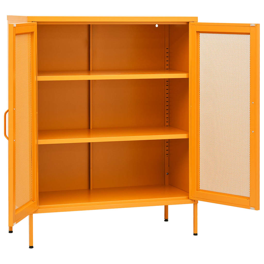 Storage Cabinet 80X35X101.5 Cm Steel