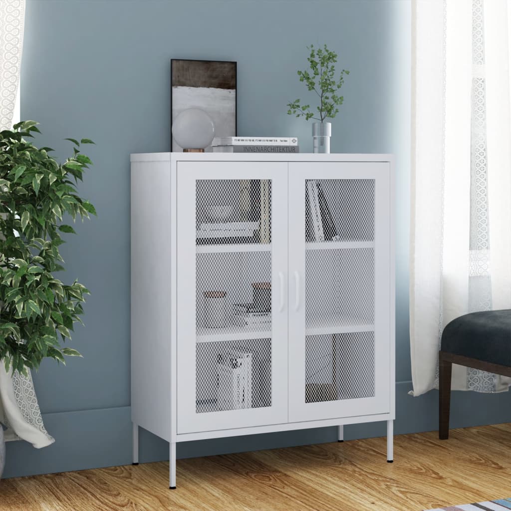 Storage Cabinet 80X35X101.5 Cm Steel