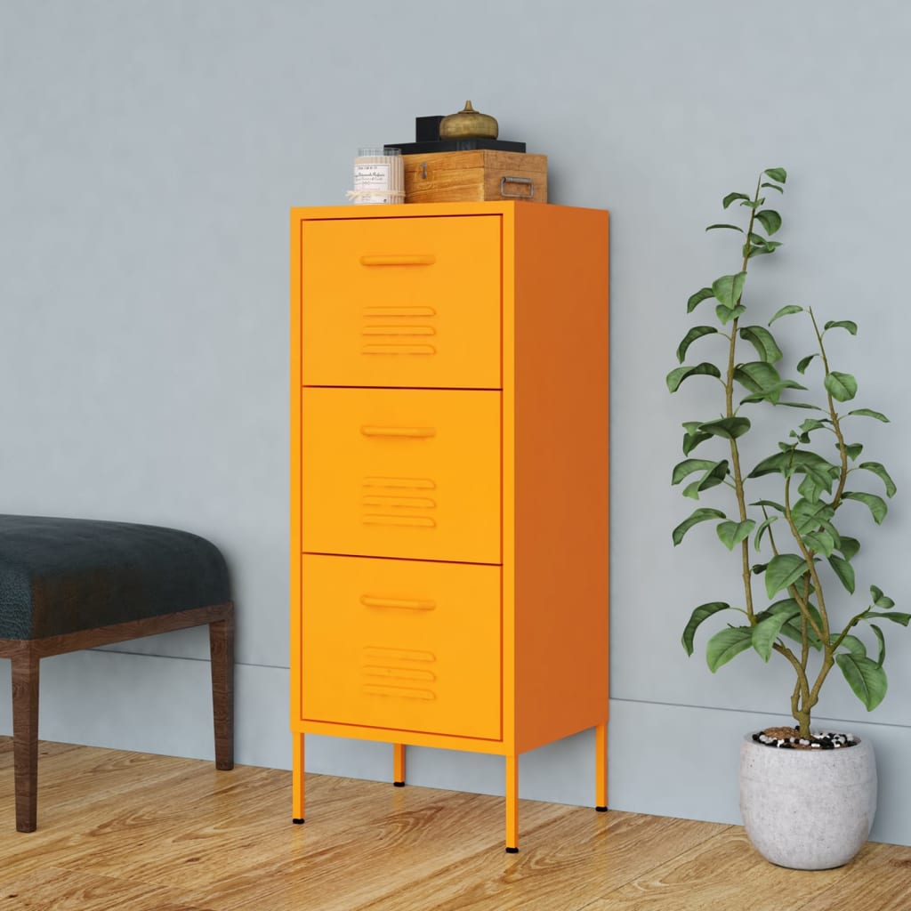 Storage Cabinet 42.5X35X101.5 Cm Steel