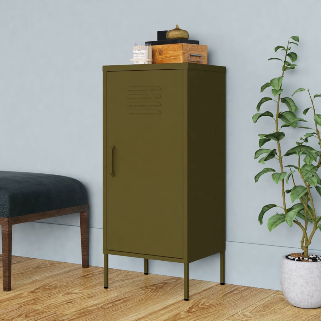 Storage Cabinet 42.5X35X101.5 Cm Steel