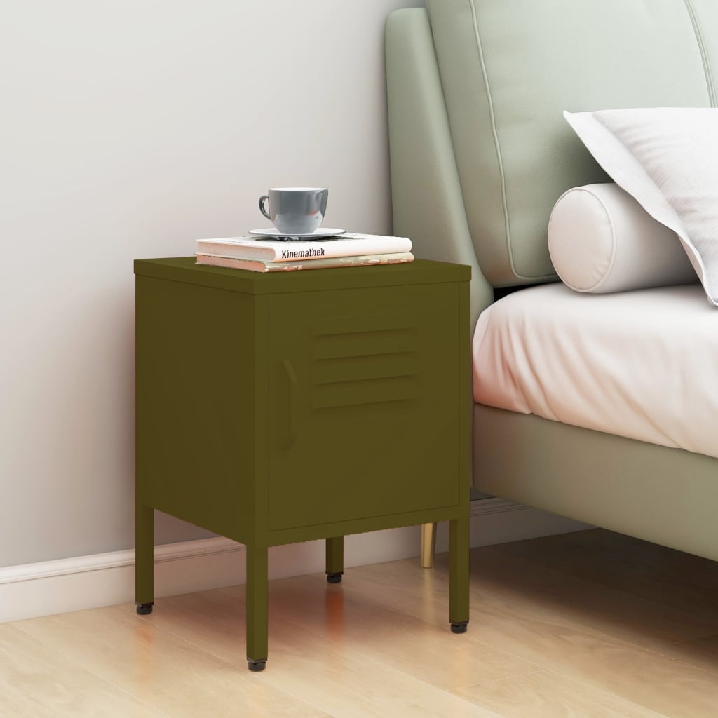 Nightstand 35X35X51 Cm Steel
