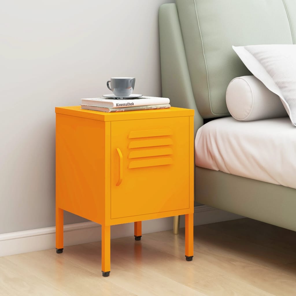 Nightstand 35X35X51 Cm Steel