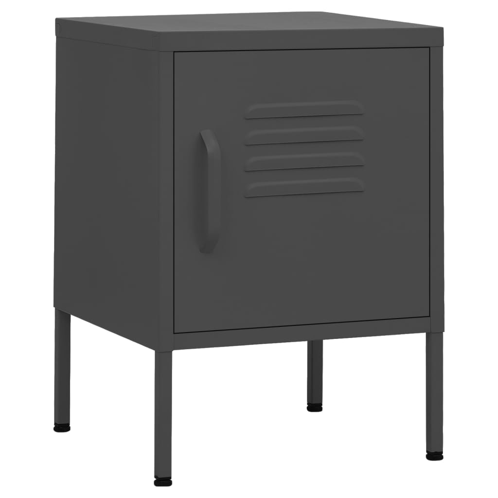 Nightstand 35X35X51 Cm Steel