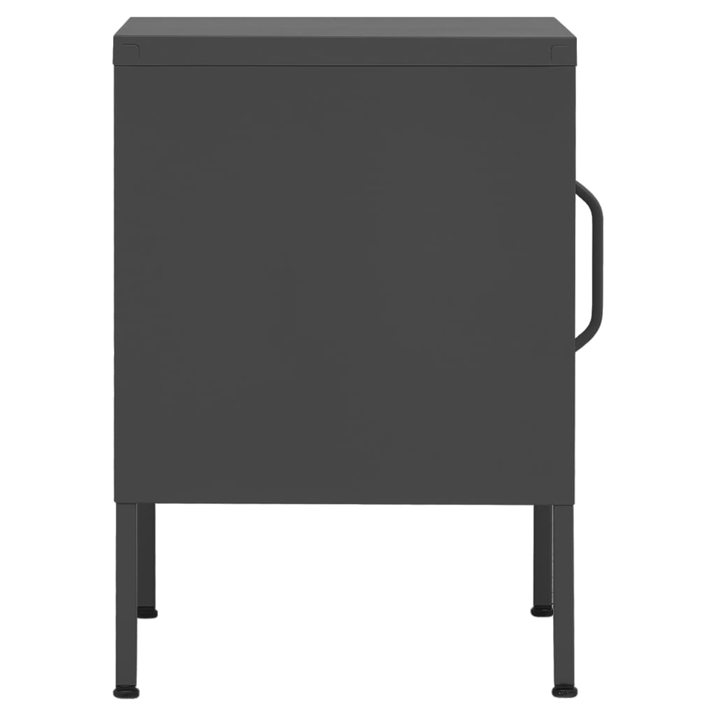 Nightstand 35X35X51 Cm Steel