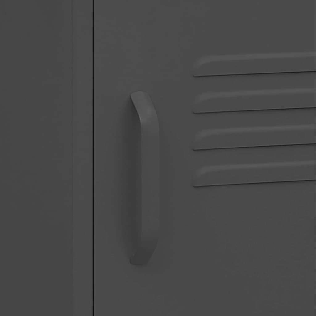 Nightstand 35X35X51 Cm Steel