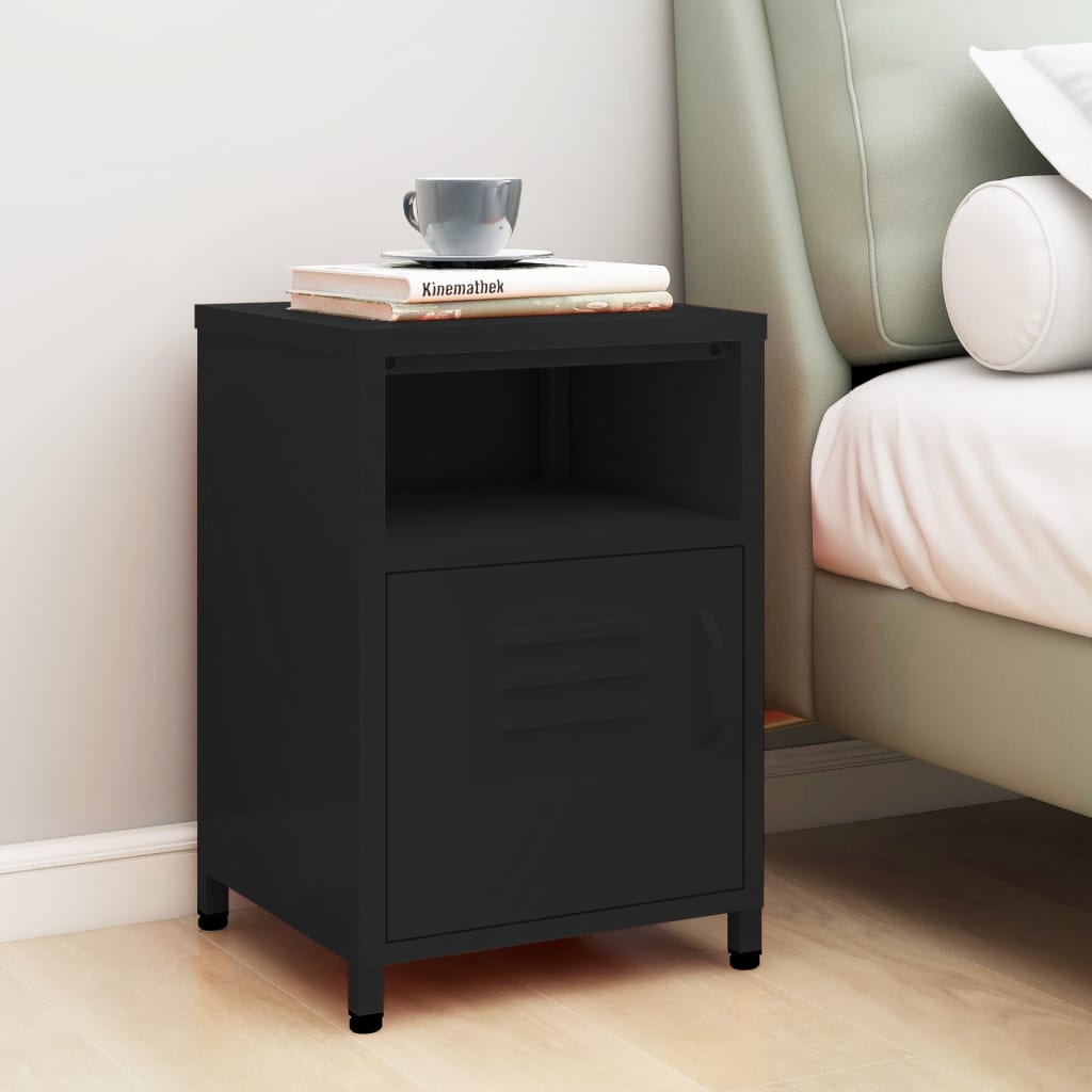 Nightstand 35X35X51 Cm Steel