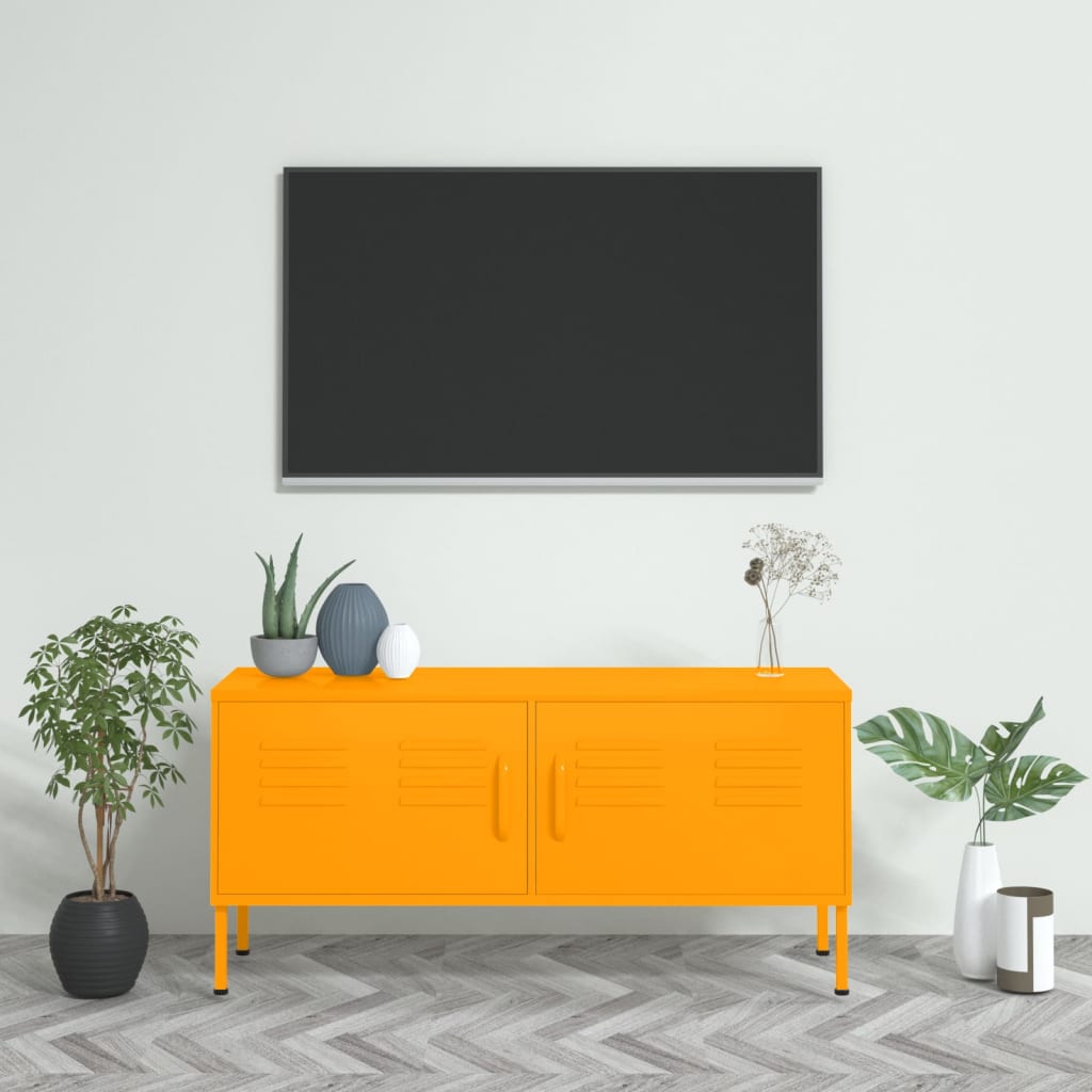 Tv Cabinet 105X35X50 Cm Steel