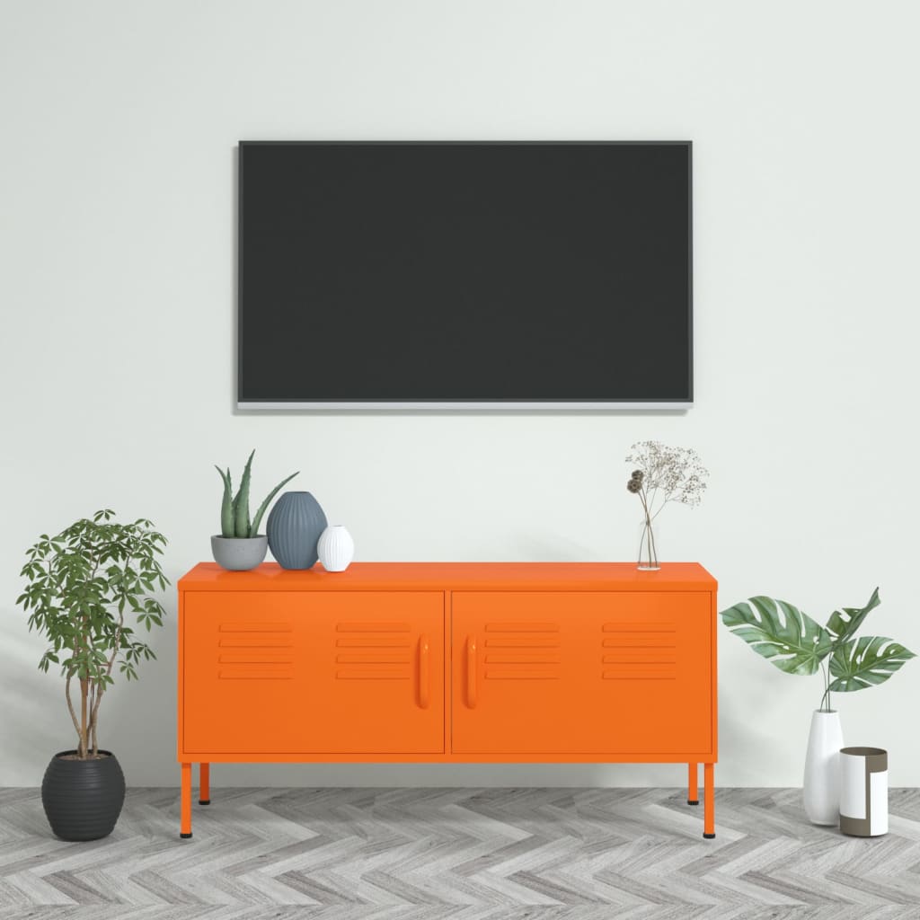 Tv Cabinet 105X35X50 Cm Steel