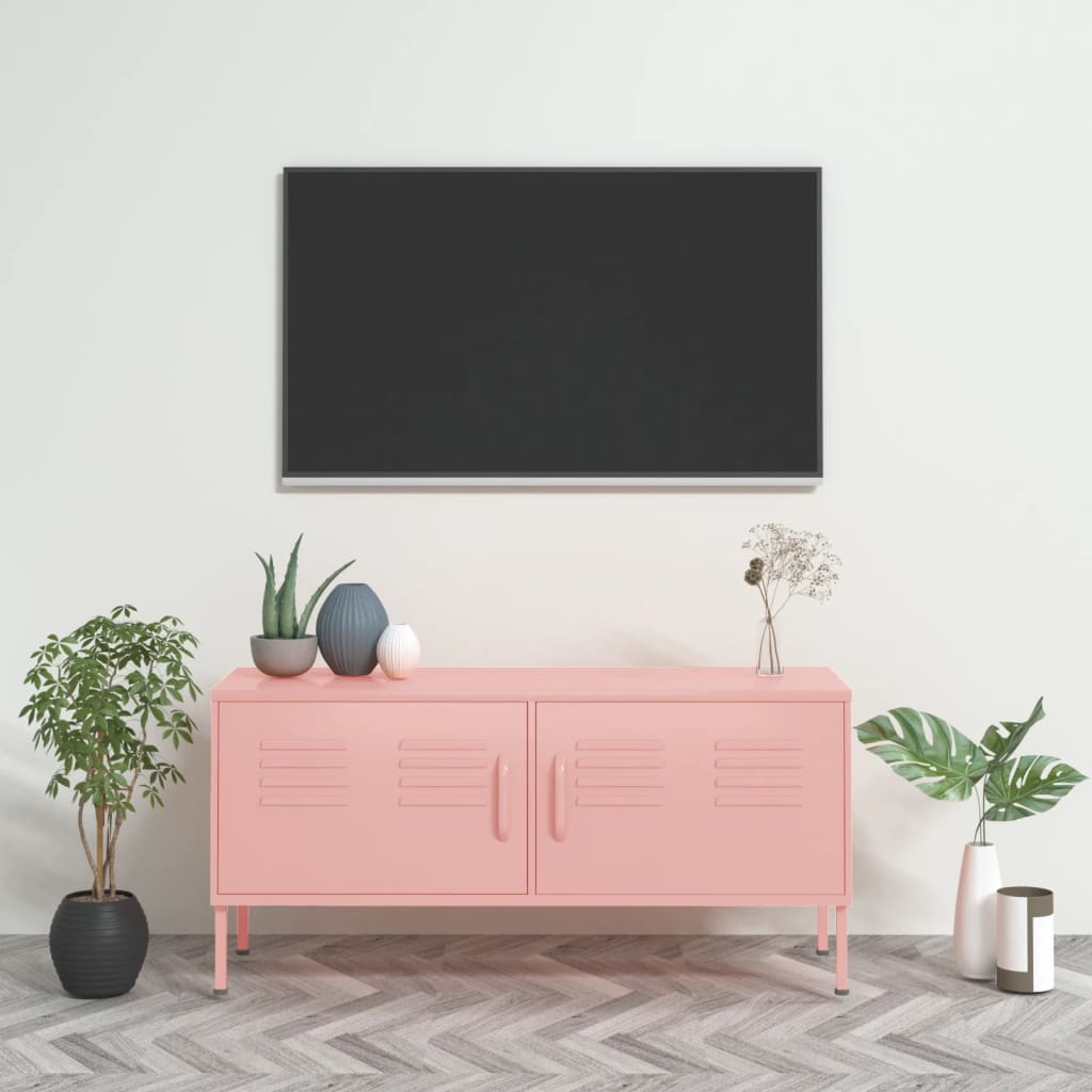 Tv Cabinet 105X35X50 Cm Steel