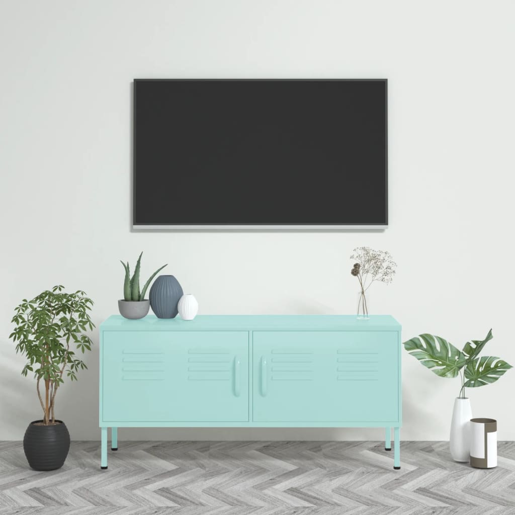 Tv Cabinet 105X35X50 Cm Steel