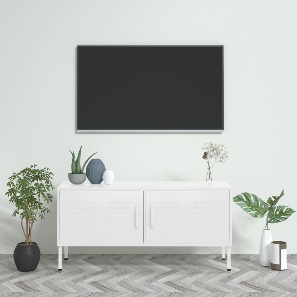 Tv Cabinet 105X35X50 Cm Steel