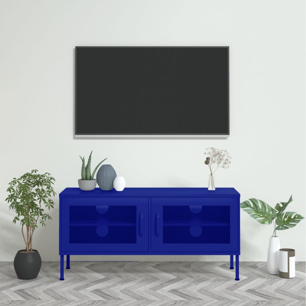Tv Cabinet 105X35X50 Cm Steel
