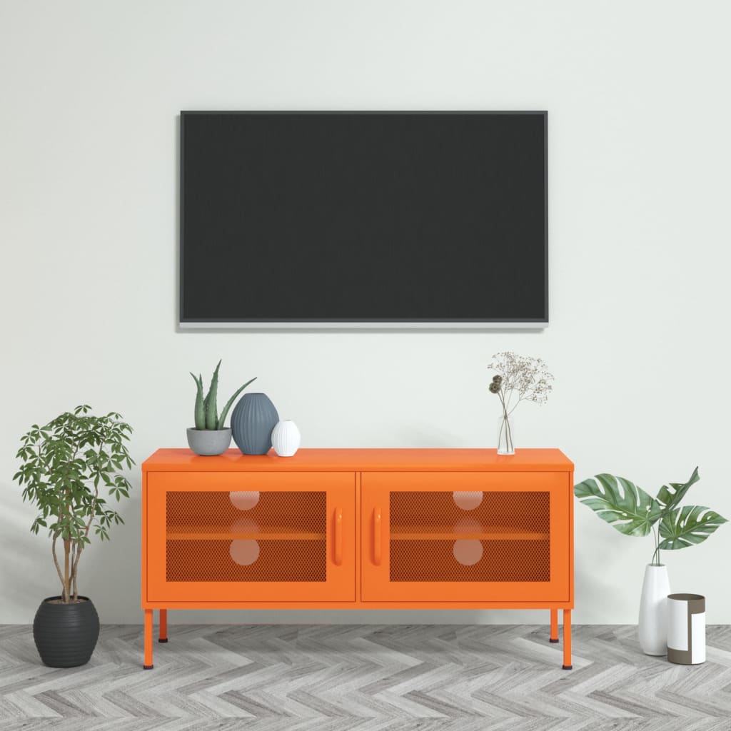 Tv Cabinet 105X35X50 Cm Steel