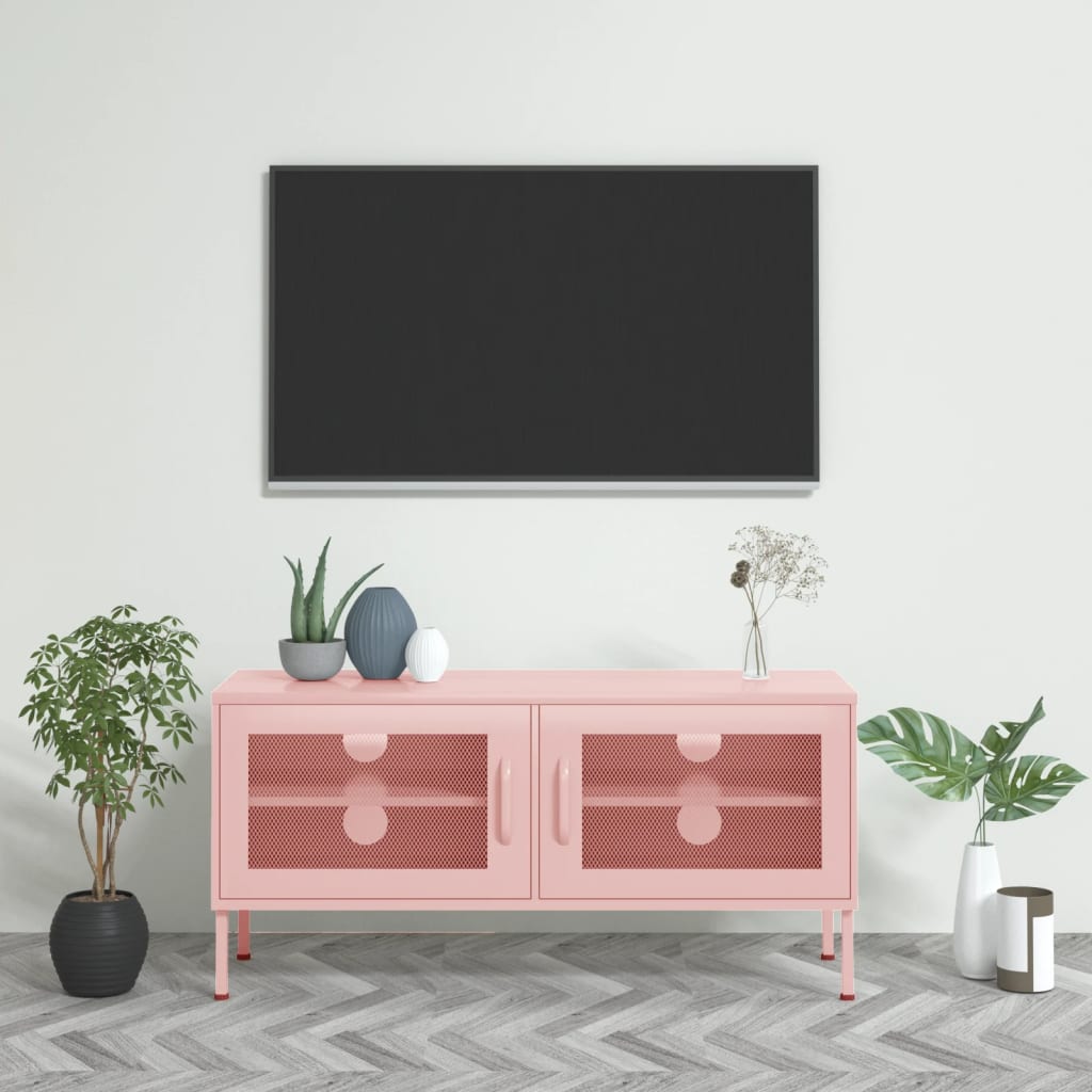 Tv Cabinet 105X35X50 Cm Steel