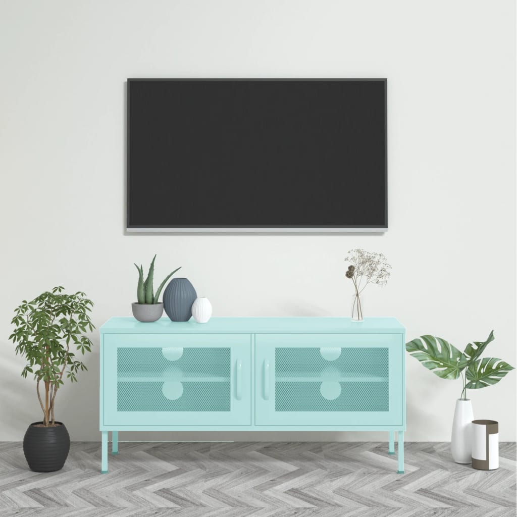 Tv Cabinet 105X35X50 Cm Steel