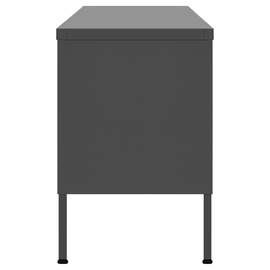 Tv Cabinet 105X35X50 Cm Steel