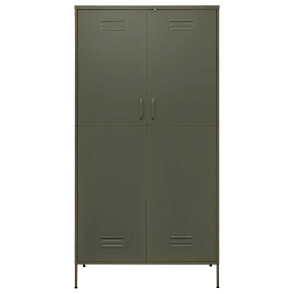 Wardrobe 90X50X180 Cm Steel