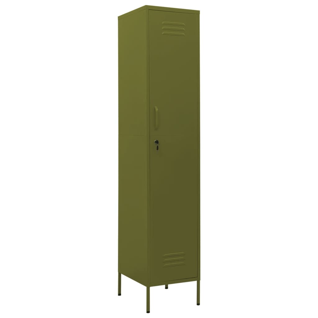 Locker Cabinet 35X46X180 Cm Steel