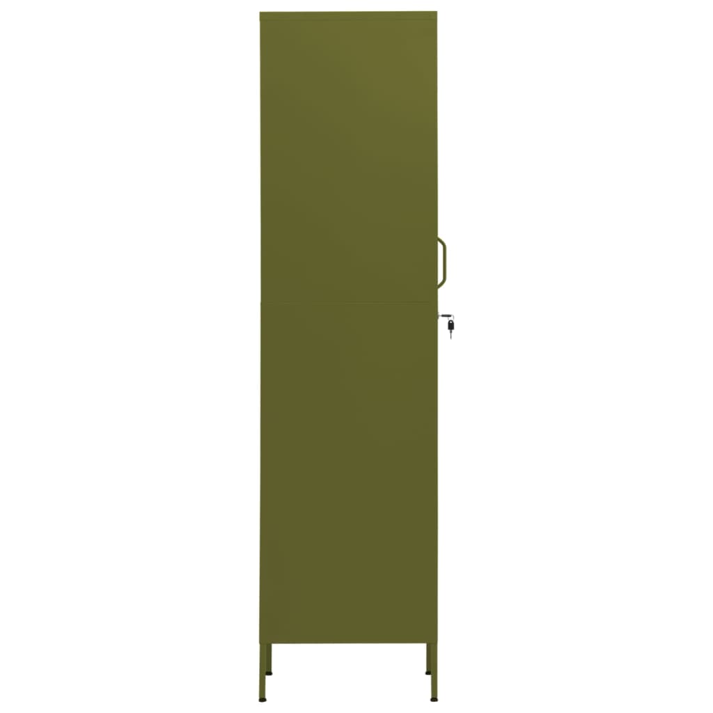 Locker Cabinet 35X46X180 Cm Steel