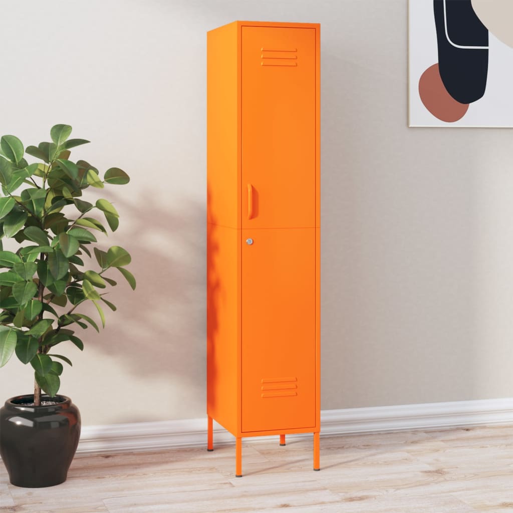 Locker Cabinet 35X46X180 Cm Steel