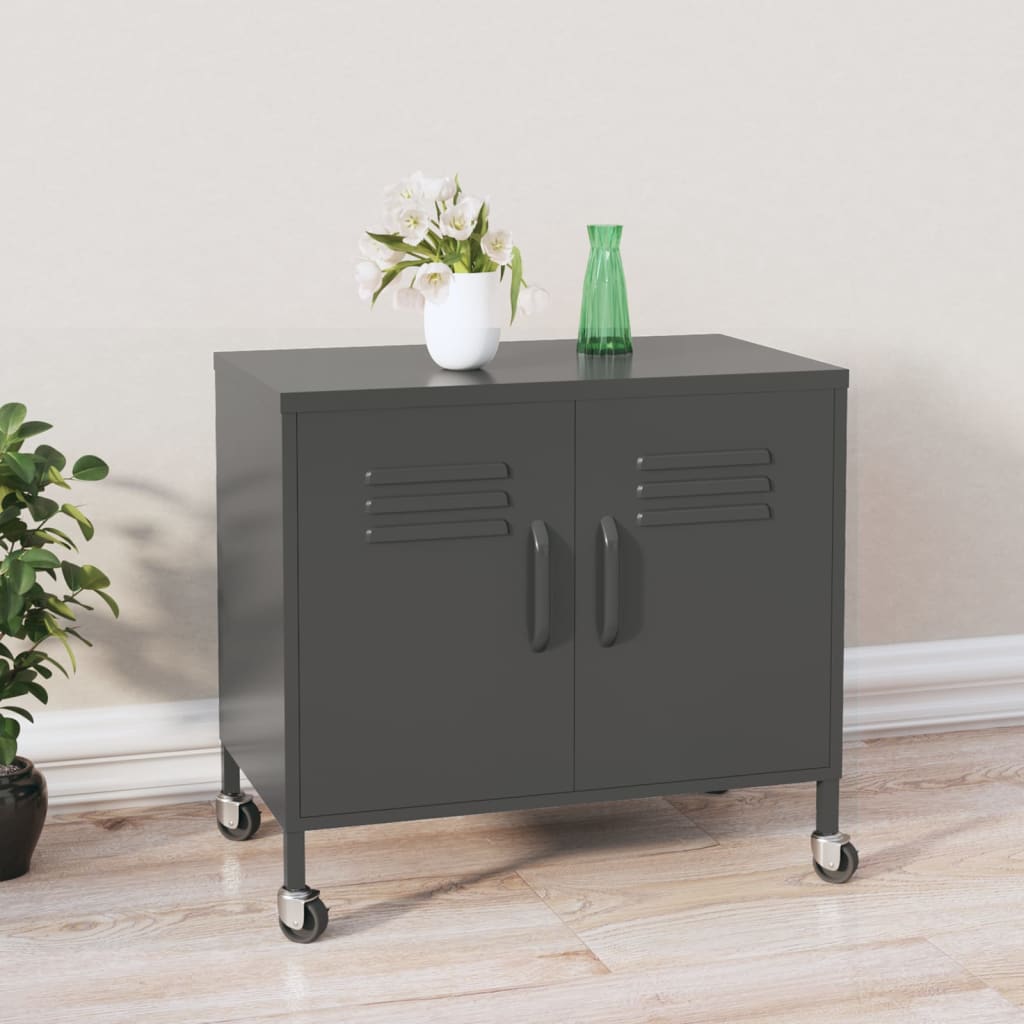 Storage Cabinet 60X35X56 Cm Steel