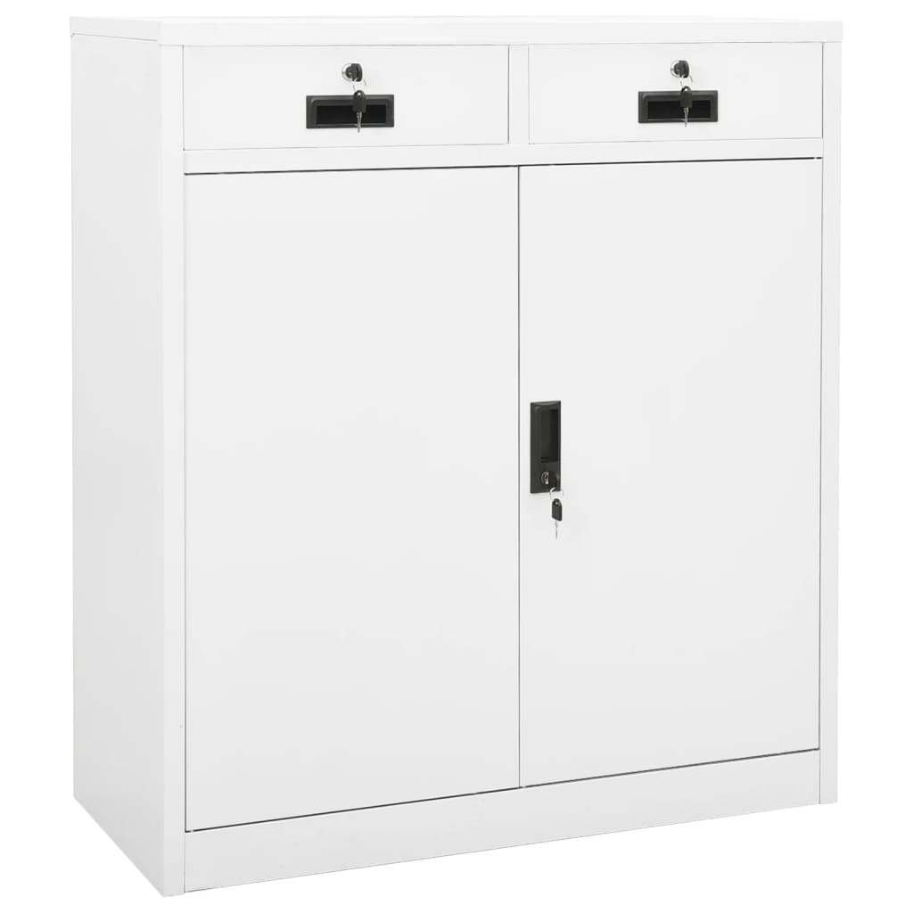 Office Cabinet 90X40X125 Cm Steel