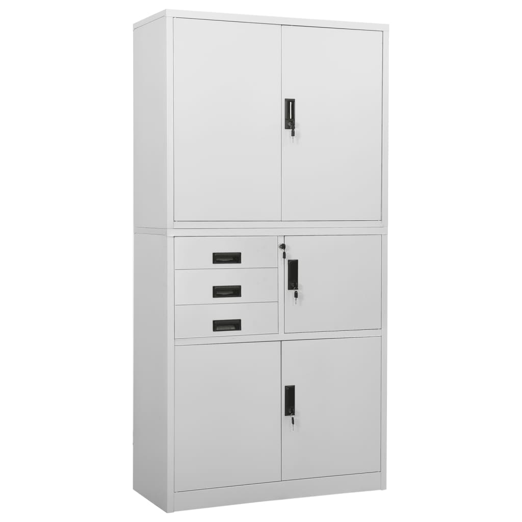 Office Cabinet 90X40X180 Cm Steel