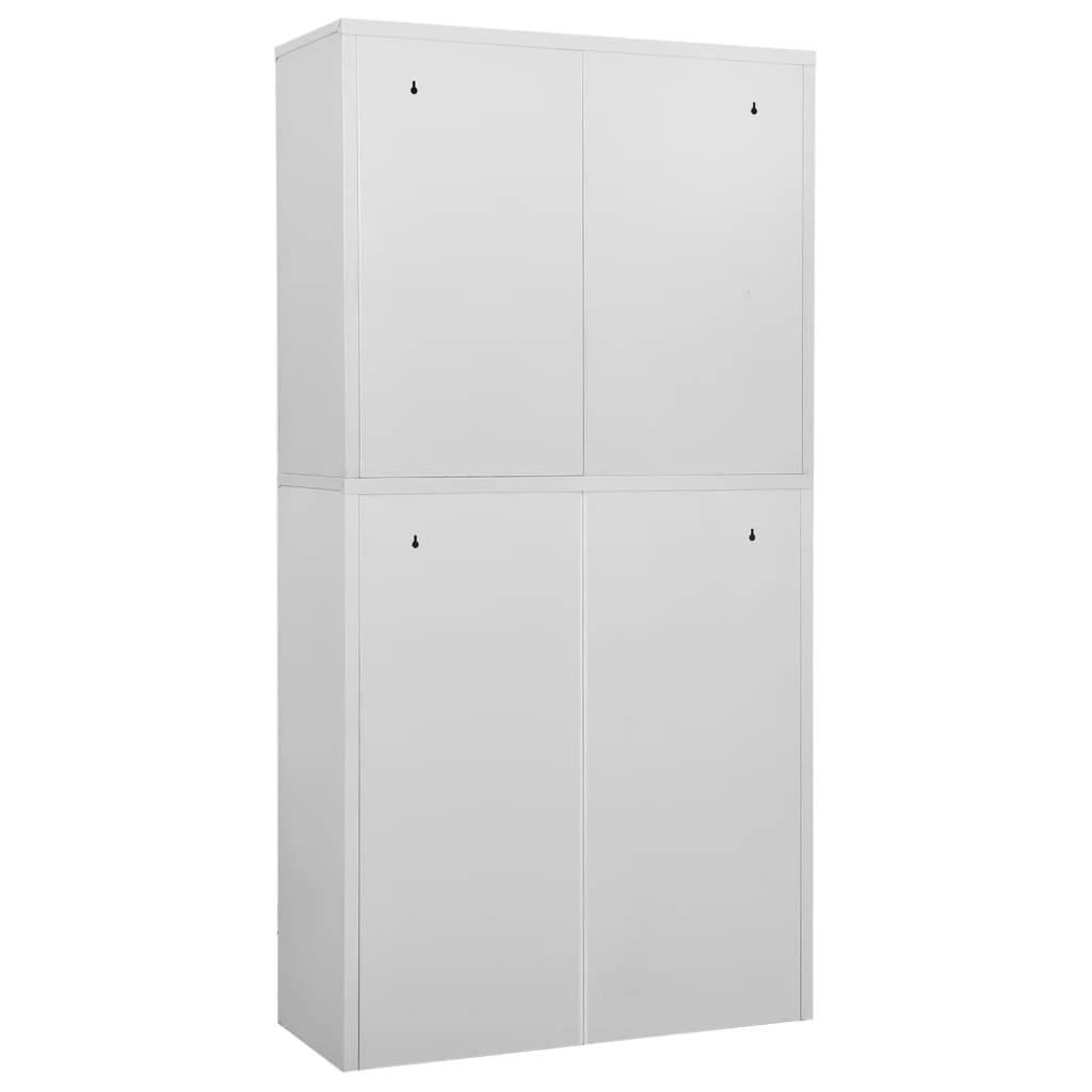 Office Cabinet 90X40X180 Cm Steel