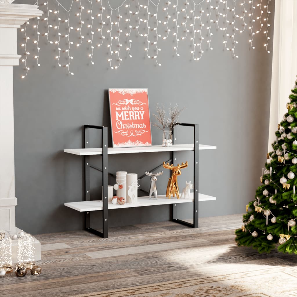 2-Tier Book Cabinet 100X30X