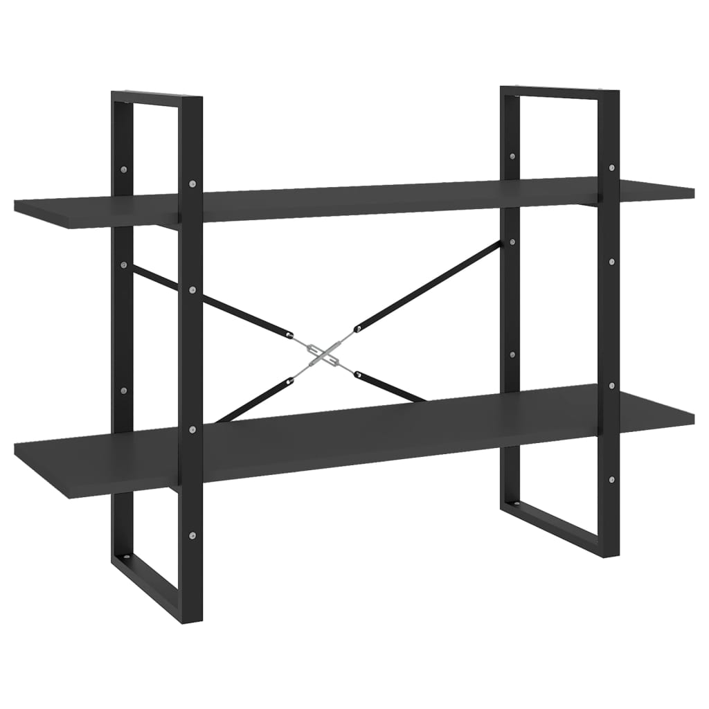 2-Tier Book Cabinet 100X30X