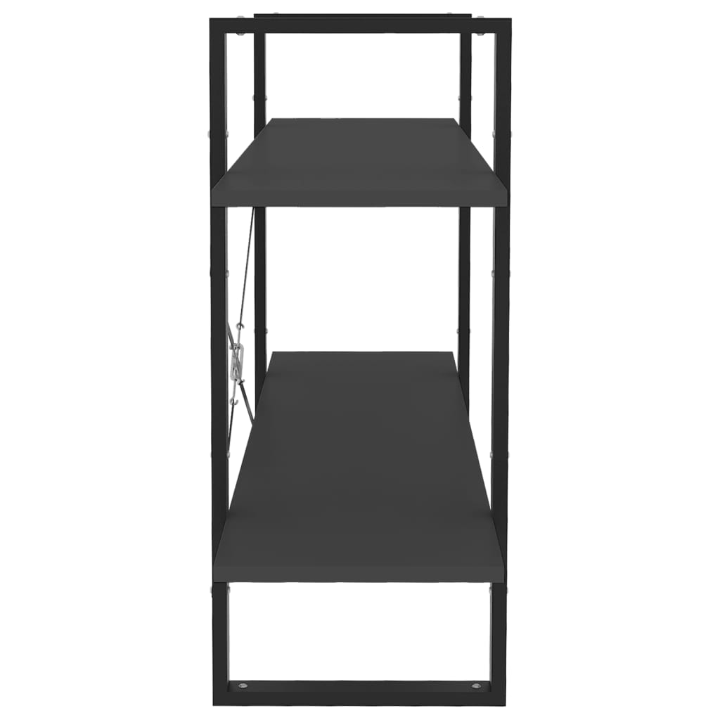 2-Tier Book Cabinet 100X30X