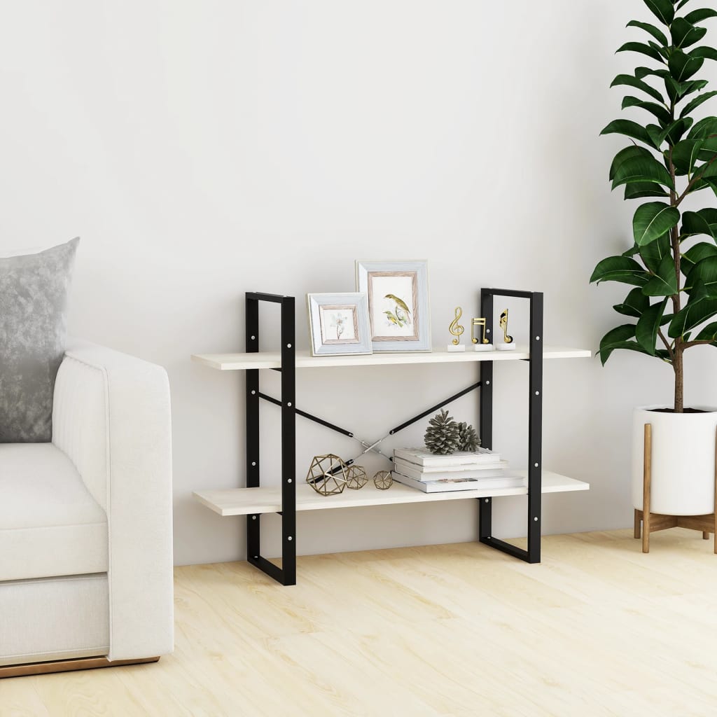 2-Tier Book Cabinet 100X30X