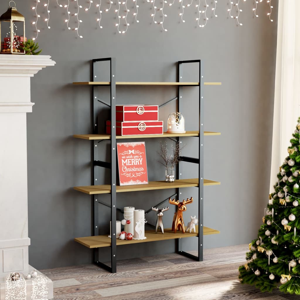 2-Tier Book Cabinet 100X30X