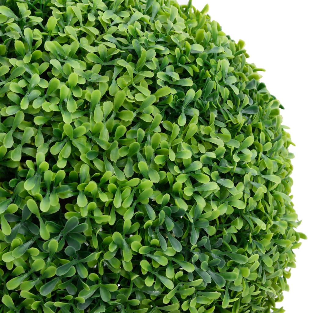 Artificial Boxwood Plant With Pot Ball Shaped Green 50 Cm