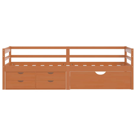 Bed Frame With Storage Without Mattress 90X200 Cm
