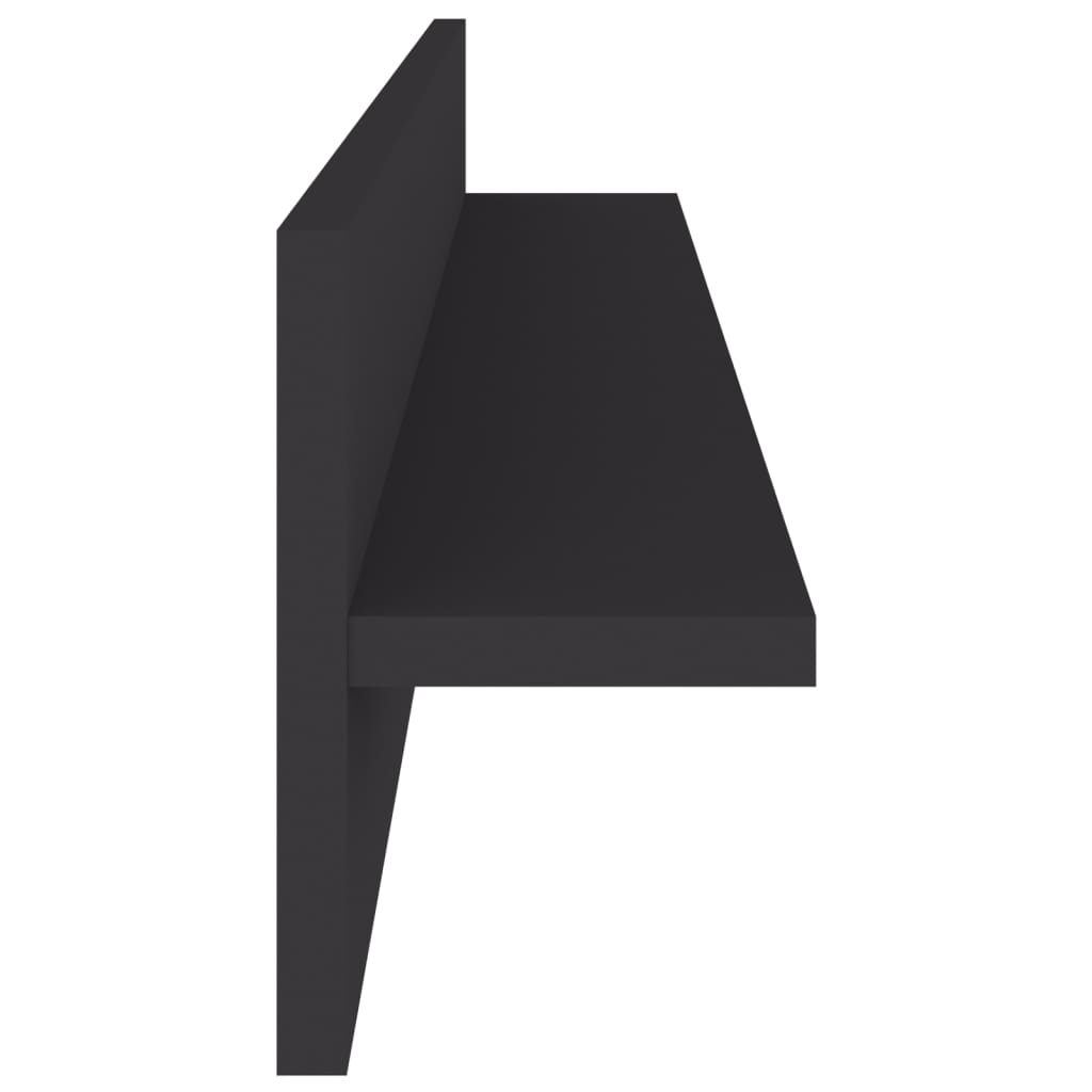 Wall Shelf 4 Pcs 80X11.5X18 Cm Engineered Wood