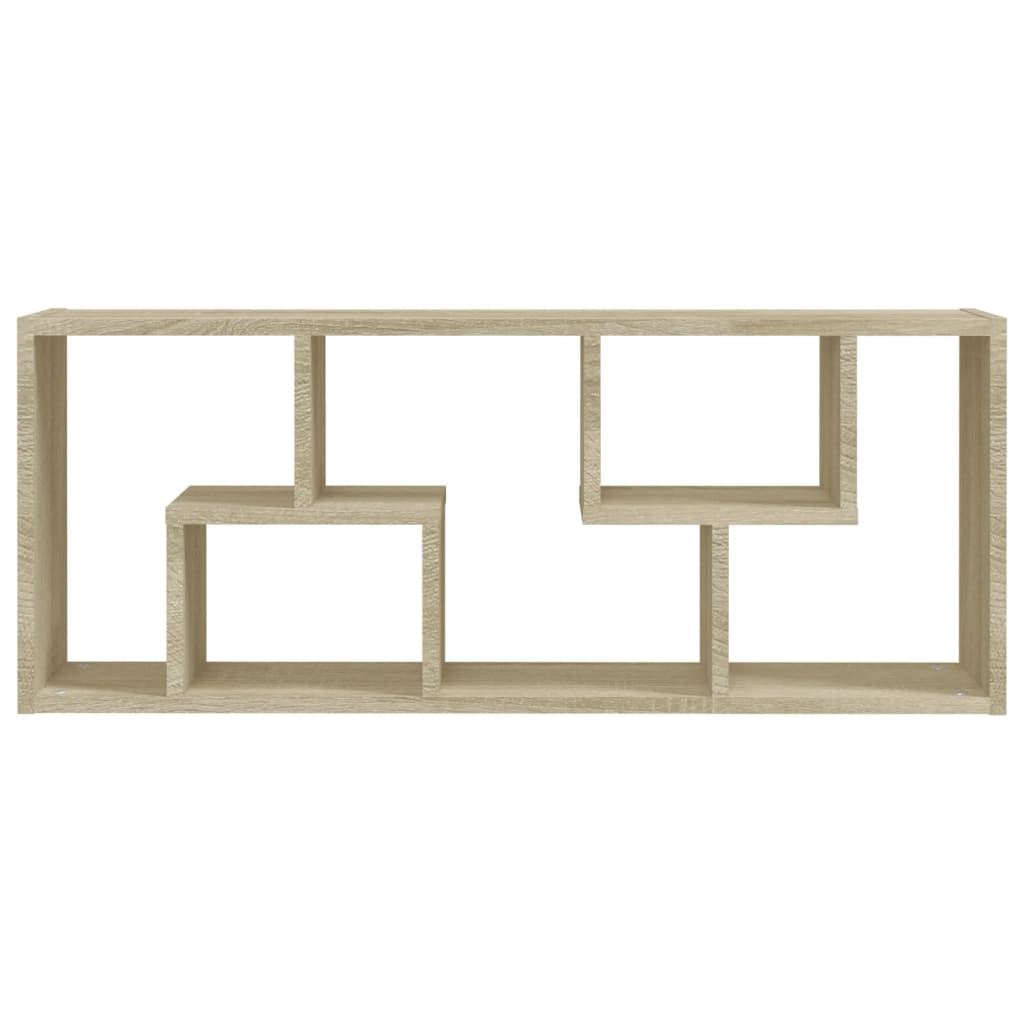 Wall Shelf 36X16X90 Cm Engineered Wood